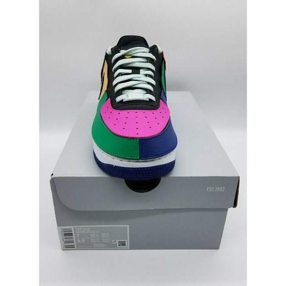 Nike Air Force 1/1 \'Black Multi-Color\' DB2576-001 main image 6